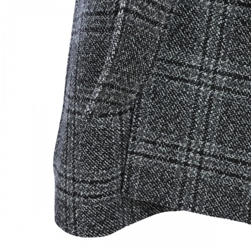 GREY WOOL RAGLAN COAT