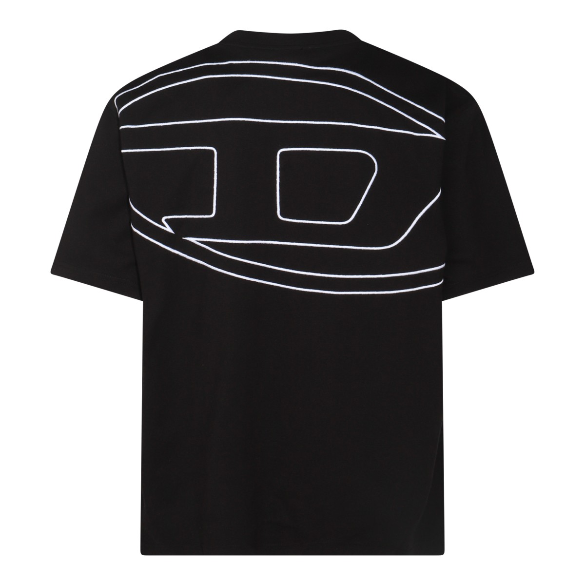 BLACK COTTON T.SHIRT
