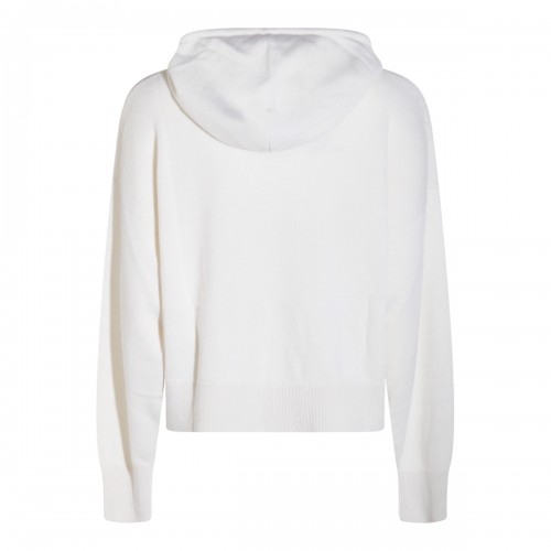 WHITE WOOL MANLIO SWEATSHIRT 2