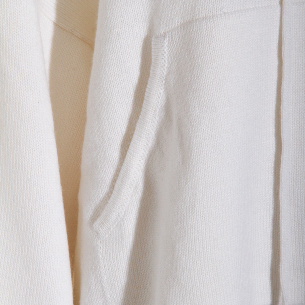 WHITE WOOL MANLIO SWEATSHIRT