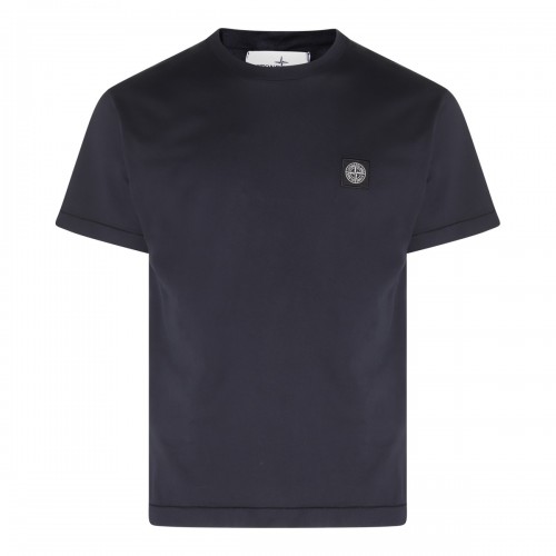 NAVY COTTON T-SHIRT