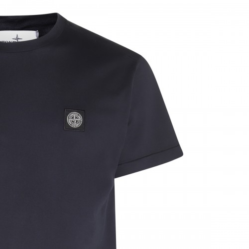 NAVY COTTON T-SHIRT