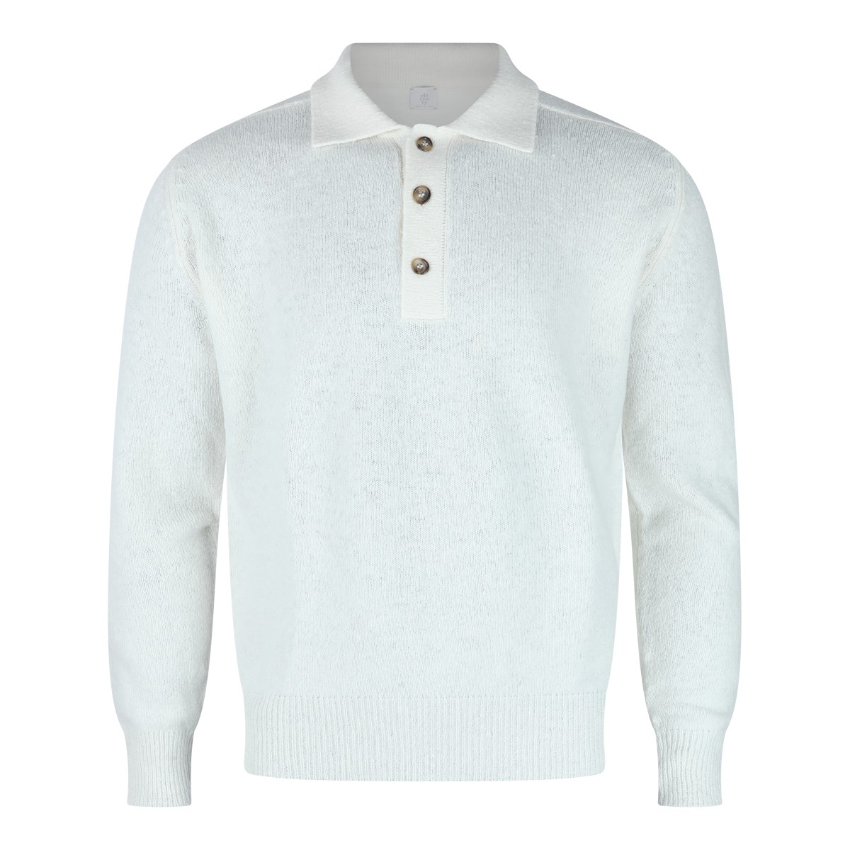 WHITE WOOL KNITWEAR