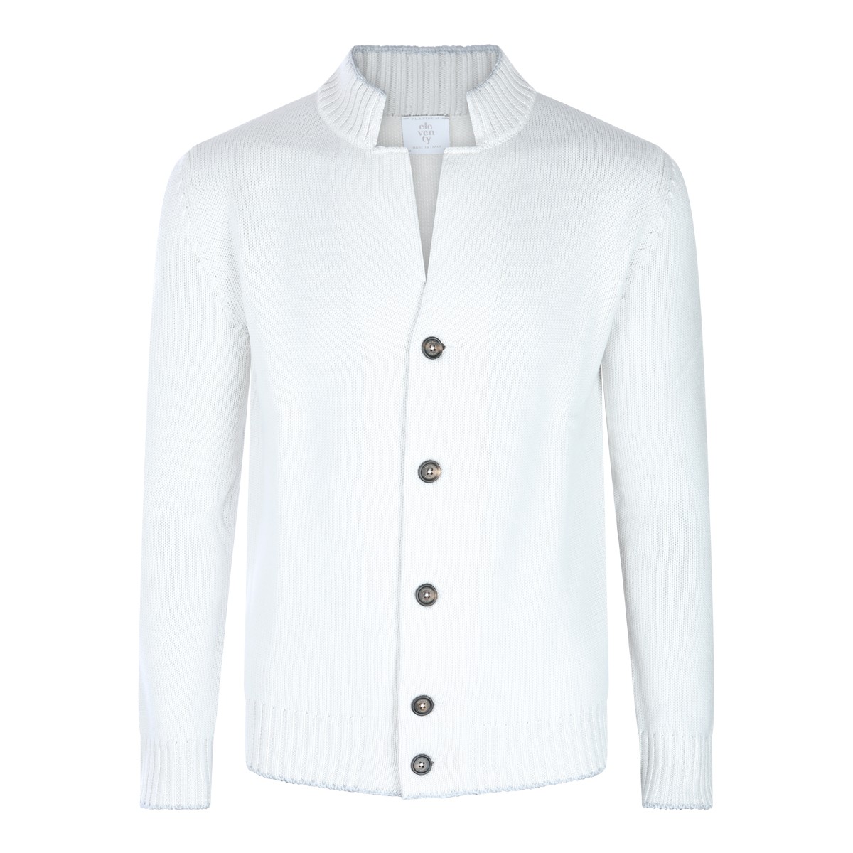 WHITE WOOL KNITWEAR