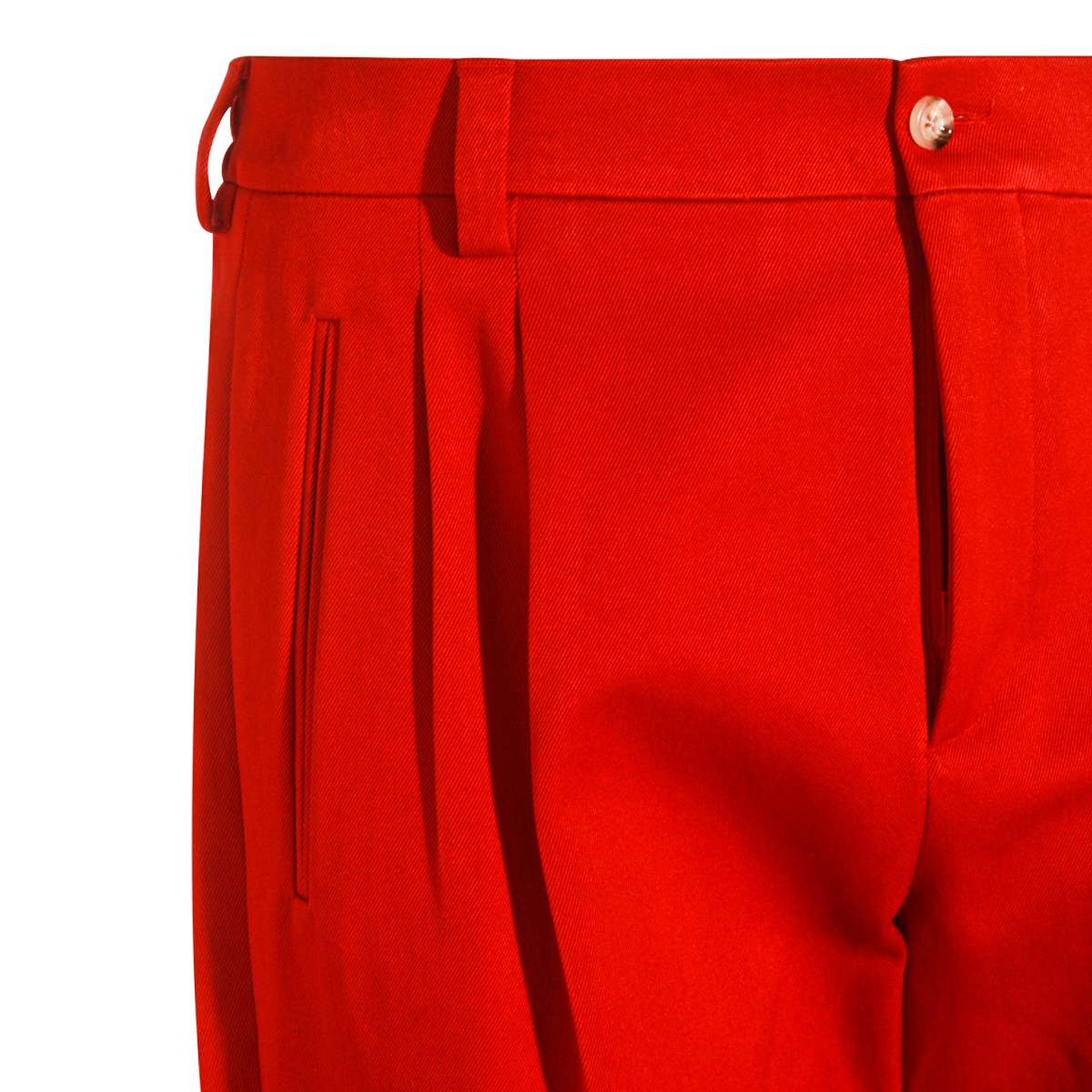 RED COTTON PANTS RED COTTON PANTS