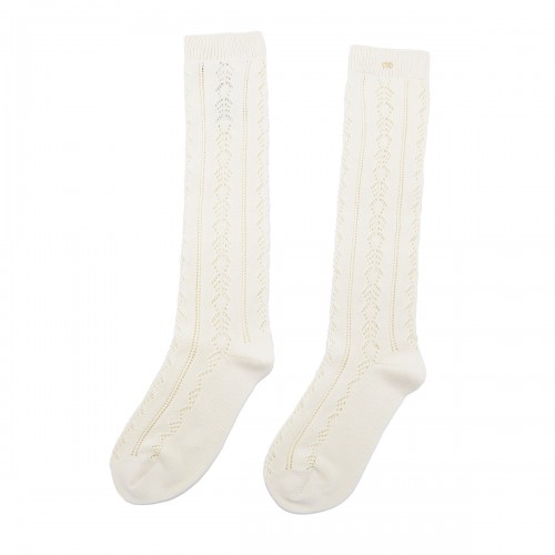 WHITE COTTON SOCKS