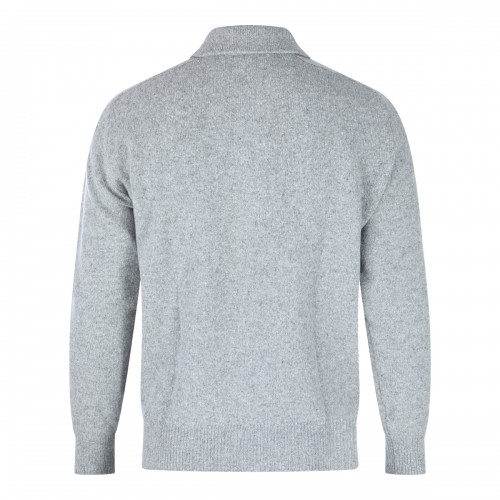 GREY WOOL KNITWEAR 2