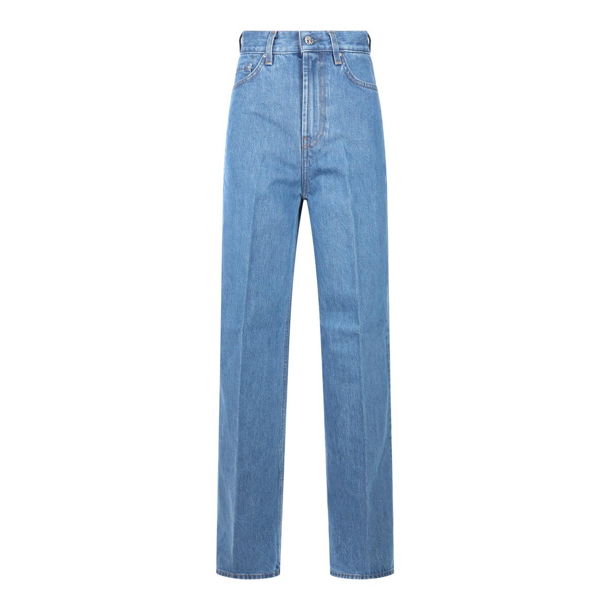 LIGHT BLUE COTTON JEANS
