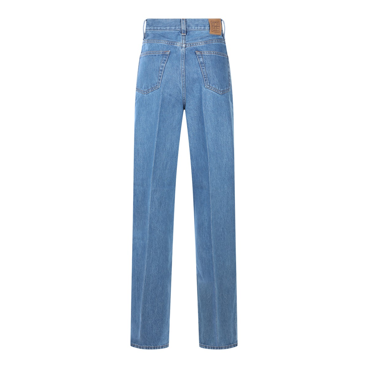 LIGHT BLUE COTTON JEANS