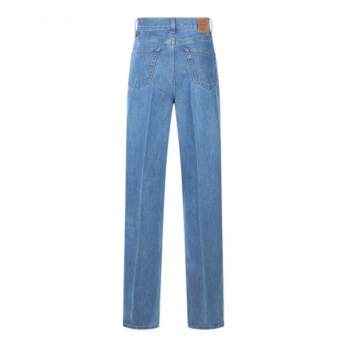 LIGHT BLUE COTTON JEANS