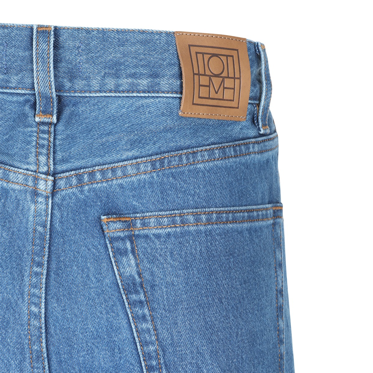 LIGHT BLUE COTTON JEANS