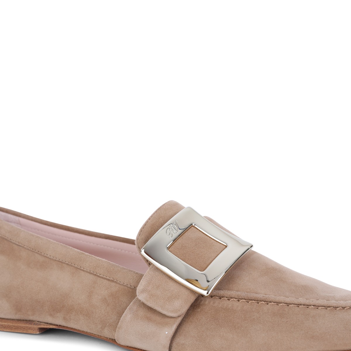 BEIGE LEATHER LOAFERS BEIGE LEATHER LOAFERS