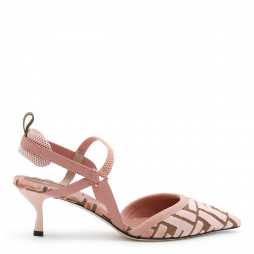 PINK LEATHER COLIBRI' LITE PUMPS