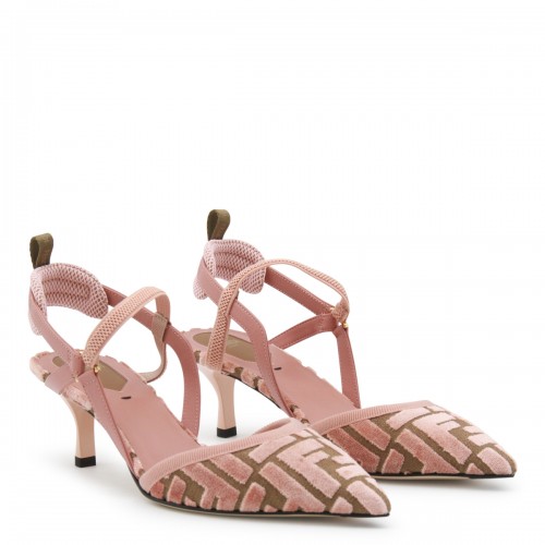 PINK LEATHER COLIBRI' LITE PUMPS