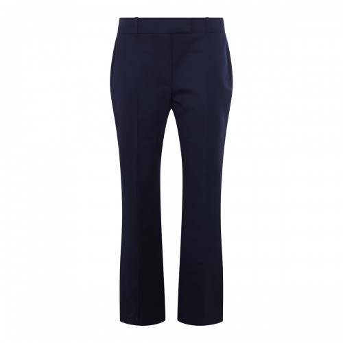 NAVY WOOL PANTS