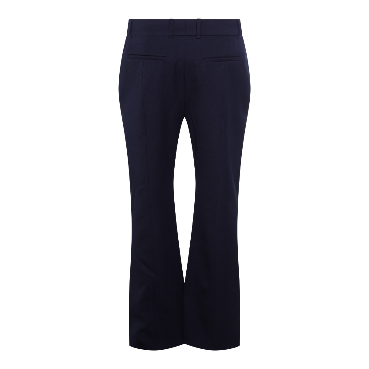 NAVY WOOL PANTS