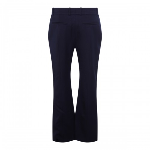 NAVY WOOL PANTS