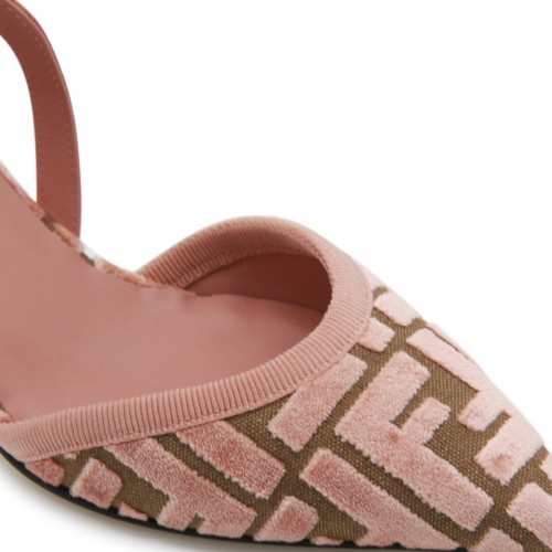 PINK LEATHER COLIBRI' LITE PUMPS