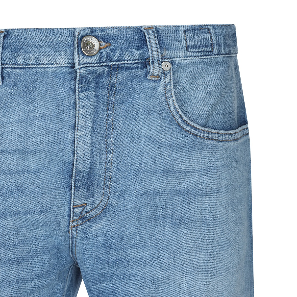 LIGHT BLU COTTON JEANS