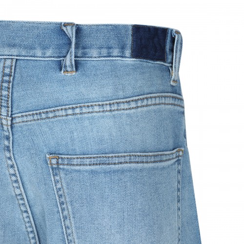 LIGHT BLU COTTON JEANS