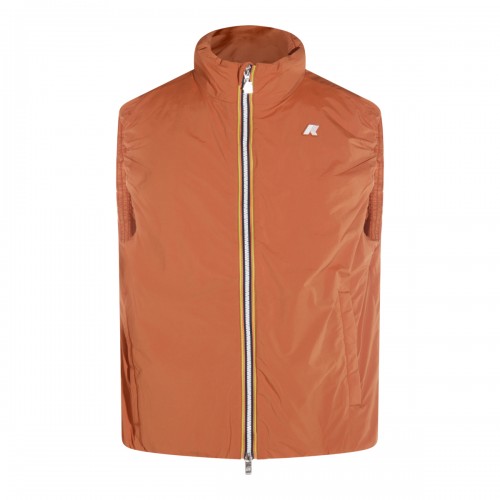DARK ORANGE VALEN CASUAL JACKET