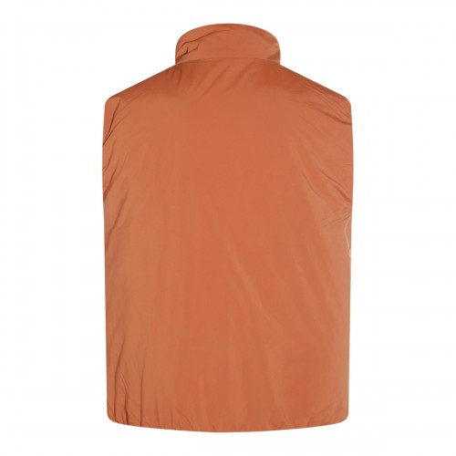 DARK ORANGE VALEN CASUAL JACKET