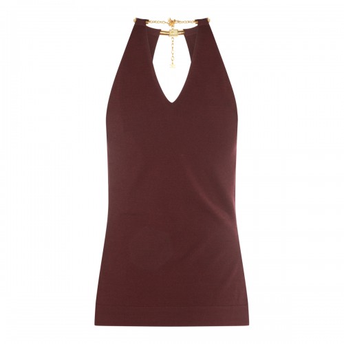 DARK RED TOP