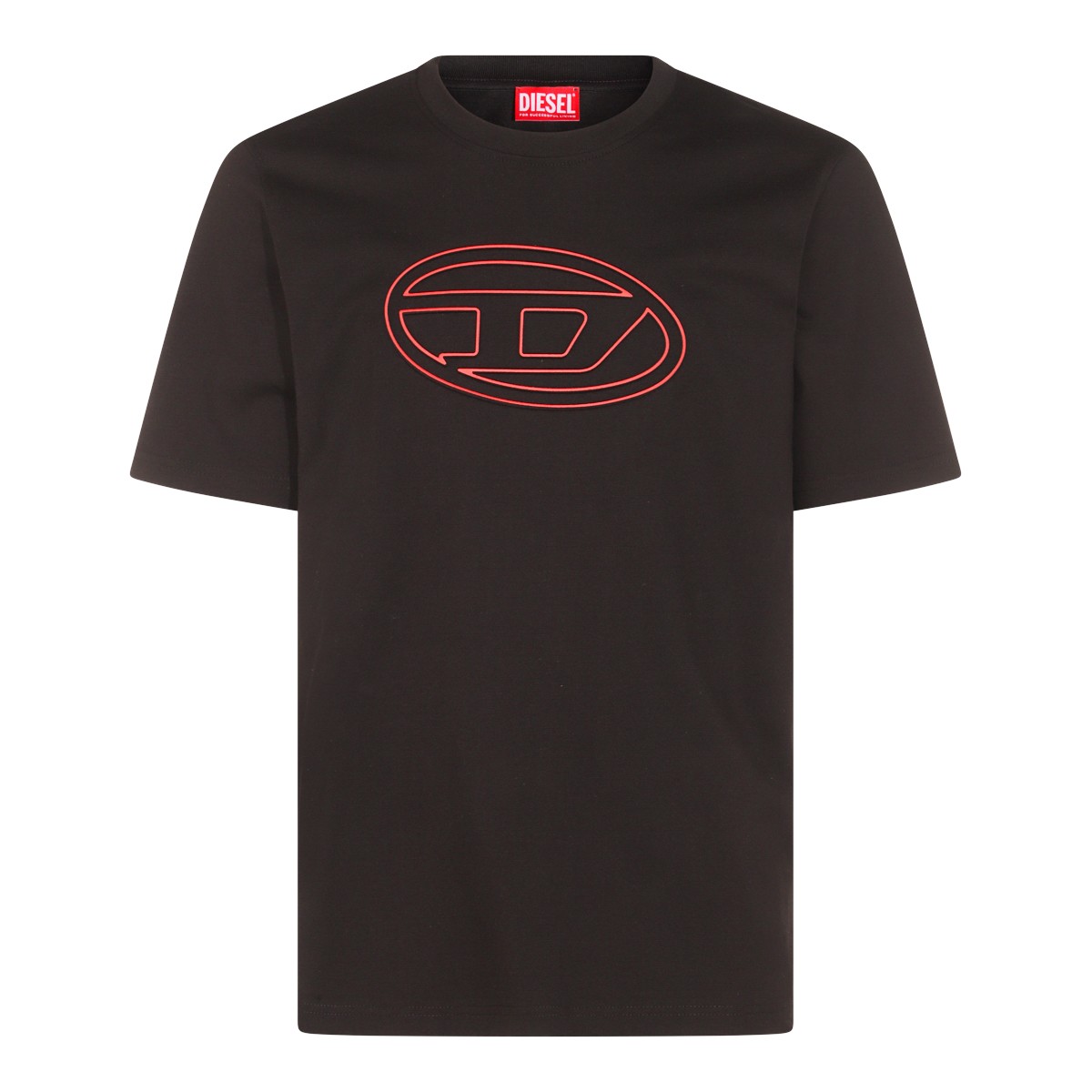 BLACK COTTON T-SHIRT