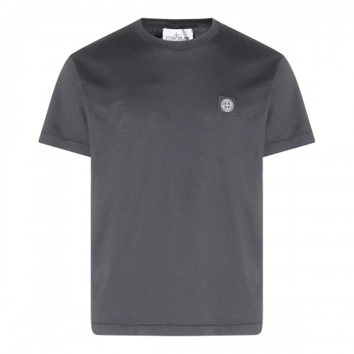 GREY COTTON T-SHIRT