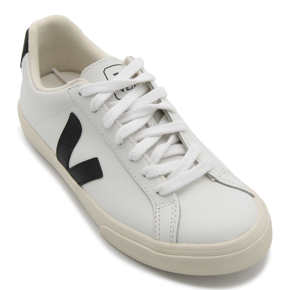 WHITE AND BLACK ESPLAR SNEAKERS WHITE AND BLACK ESPLAR SNEAKERS