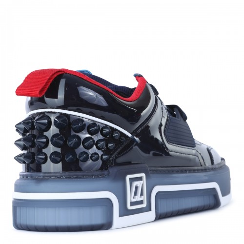 NAVY LEATHER ASTROCOOL SNEAKERS