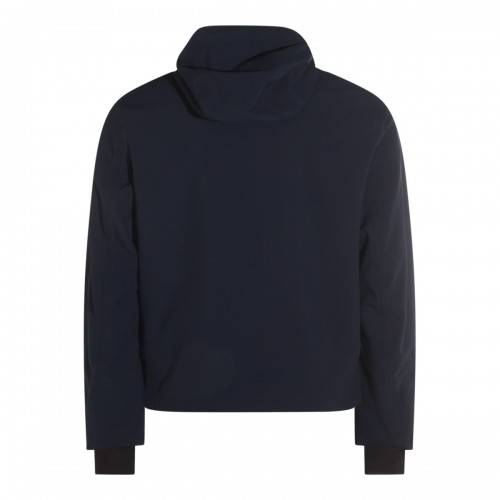 DARK BLUE JACKO BONDED CASUAL JACKET