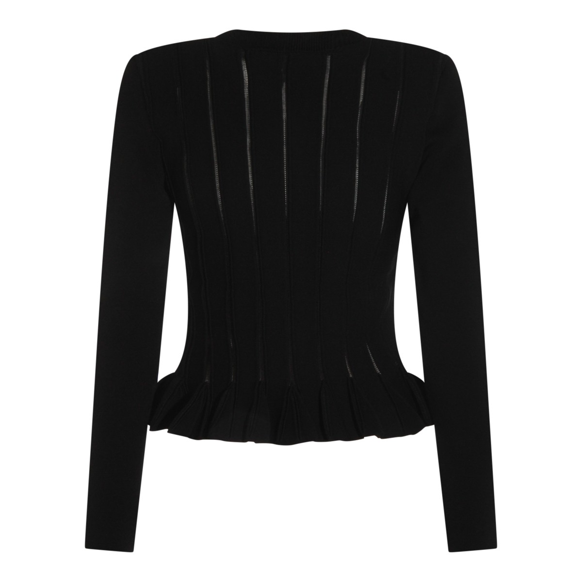BLACK KNITWEAR