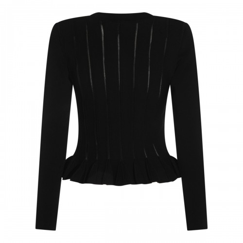 BLACK KNITWEAR