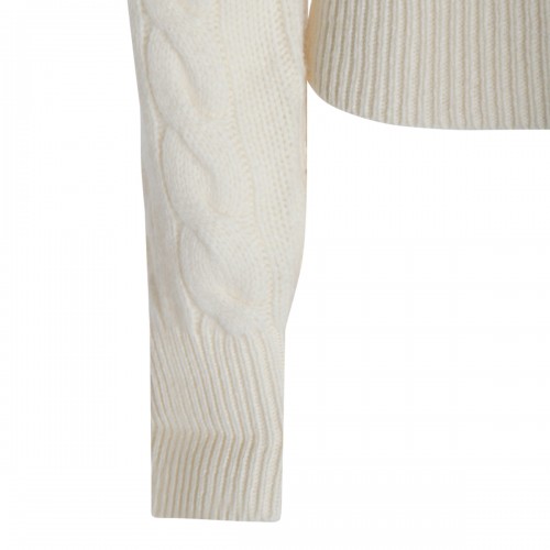 CREAM WOOL KNITWEAR