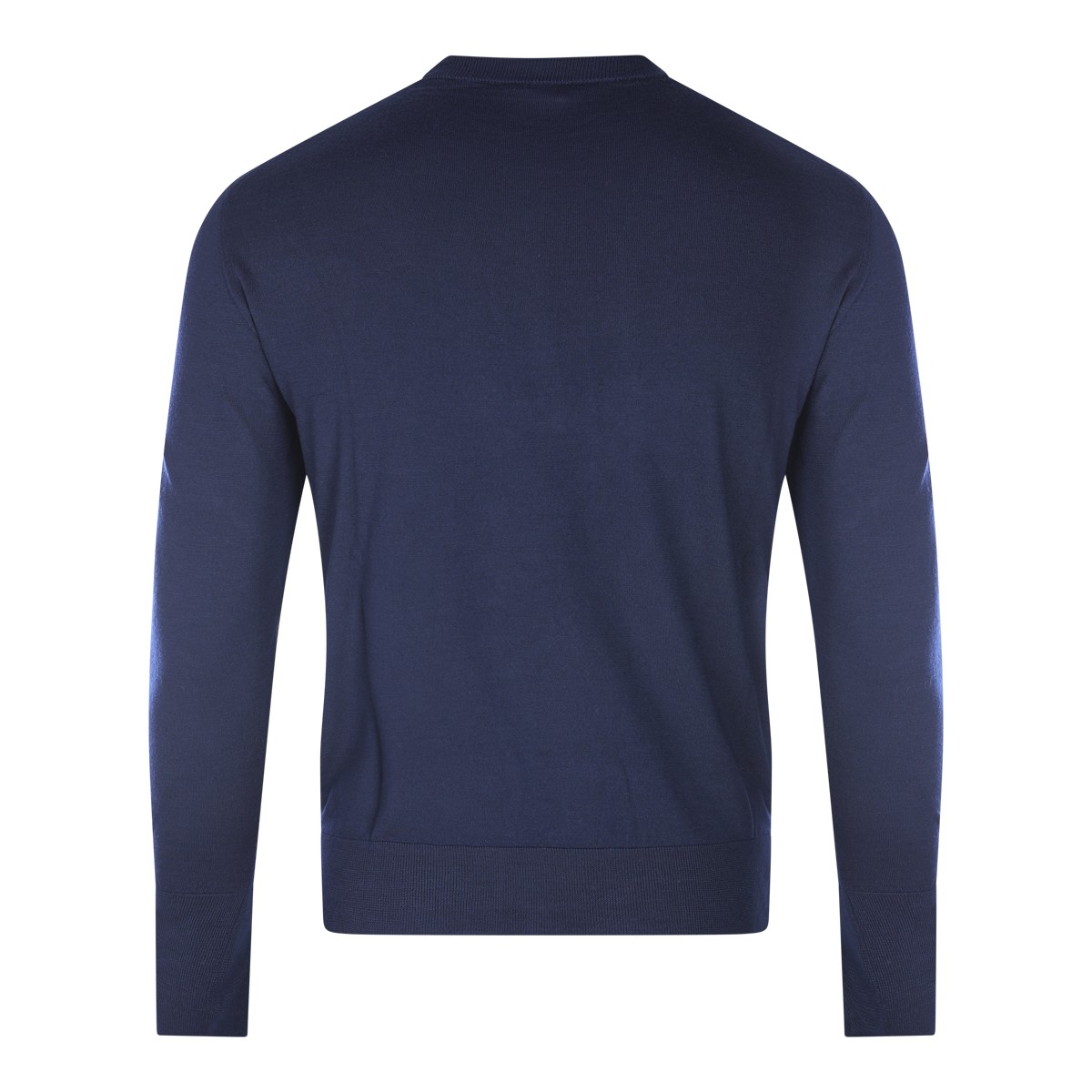 BLUE WOOL KNITWEAR