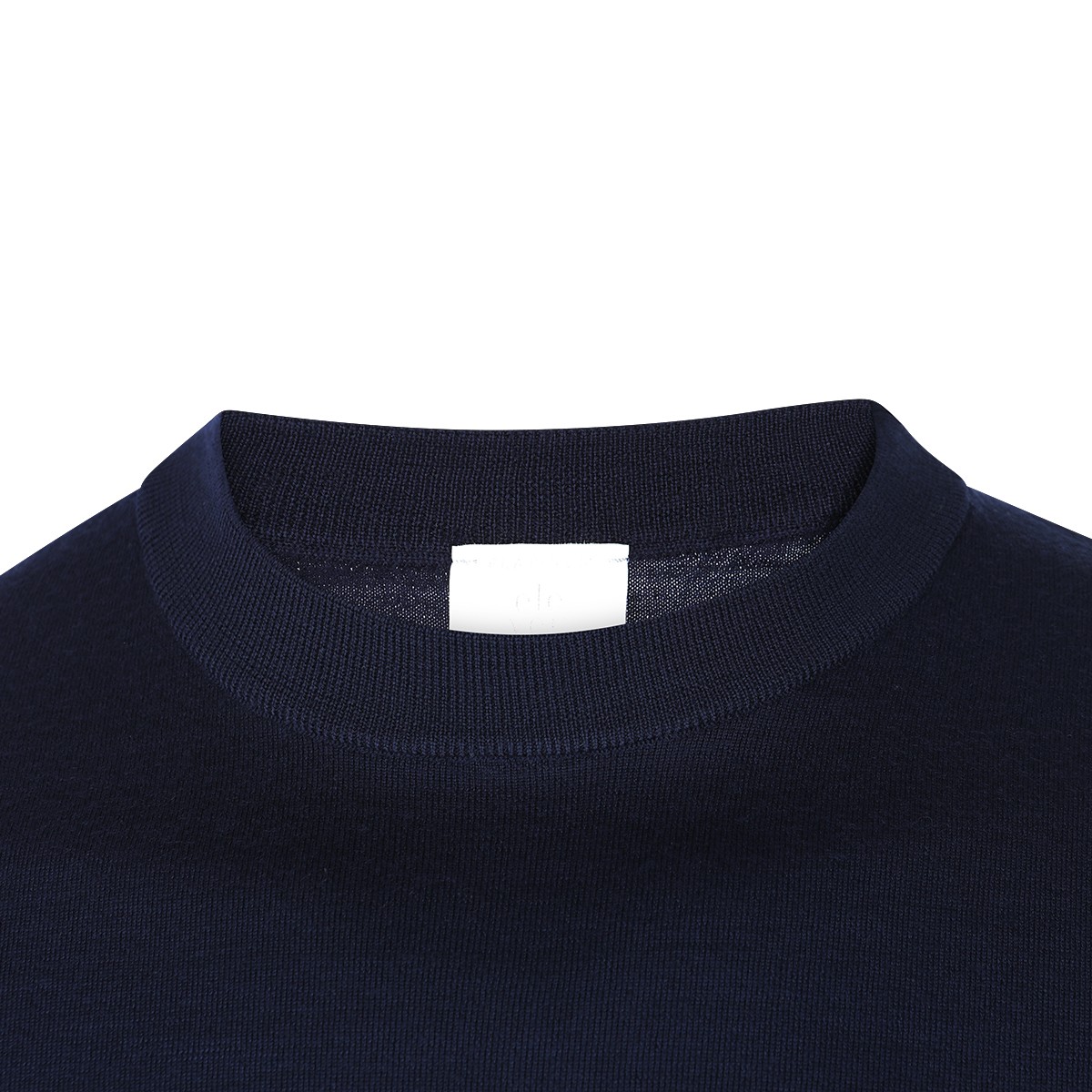 BLUE WOOL KNITWEAR