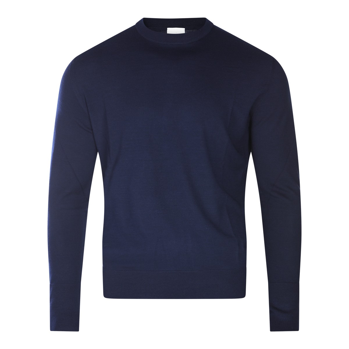 BLUE WOOL KNITWEAR