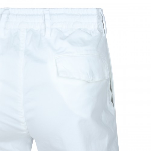 WHITE COTTON PANTS