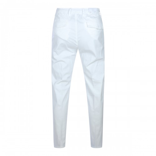 WHITE COTTON PANTS
