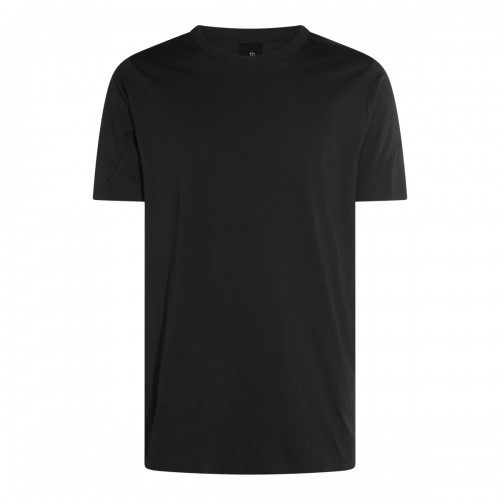 BLACK COTTON T-SHIRT