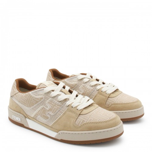 BEIGE LEATHER SNEAKERS 2