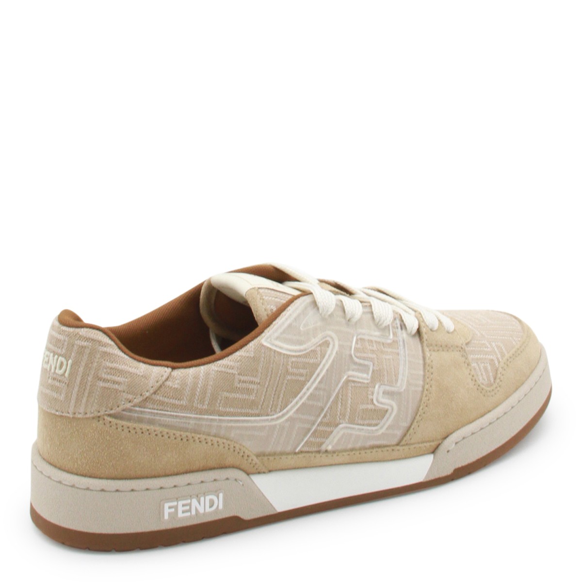 BEIGE LEATHER SNEAKERS