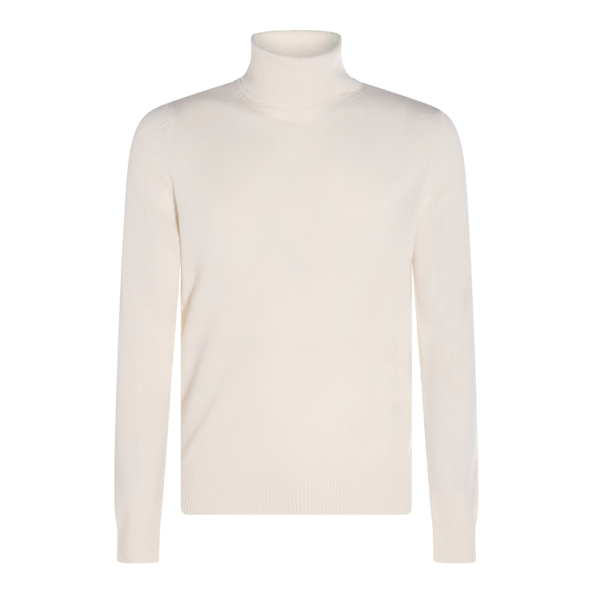 WHITE CASHMERE KNITWEAR