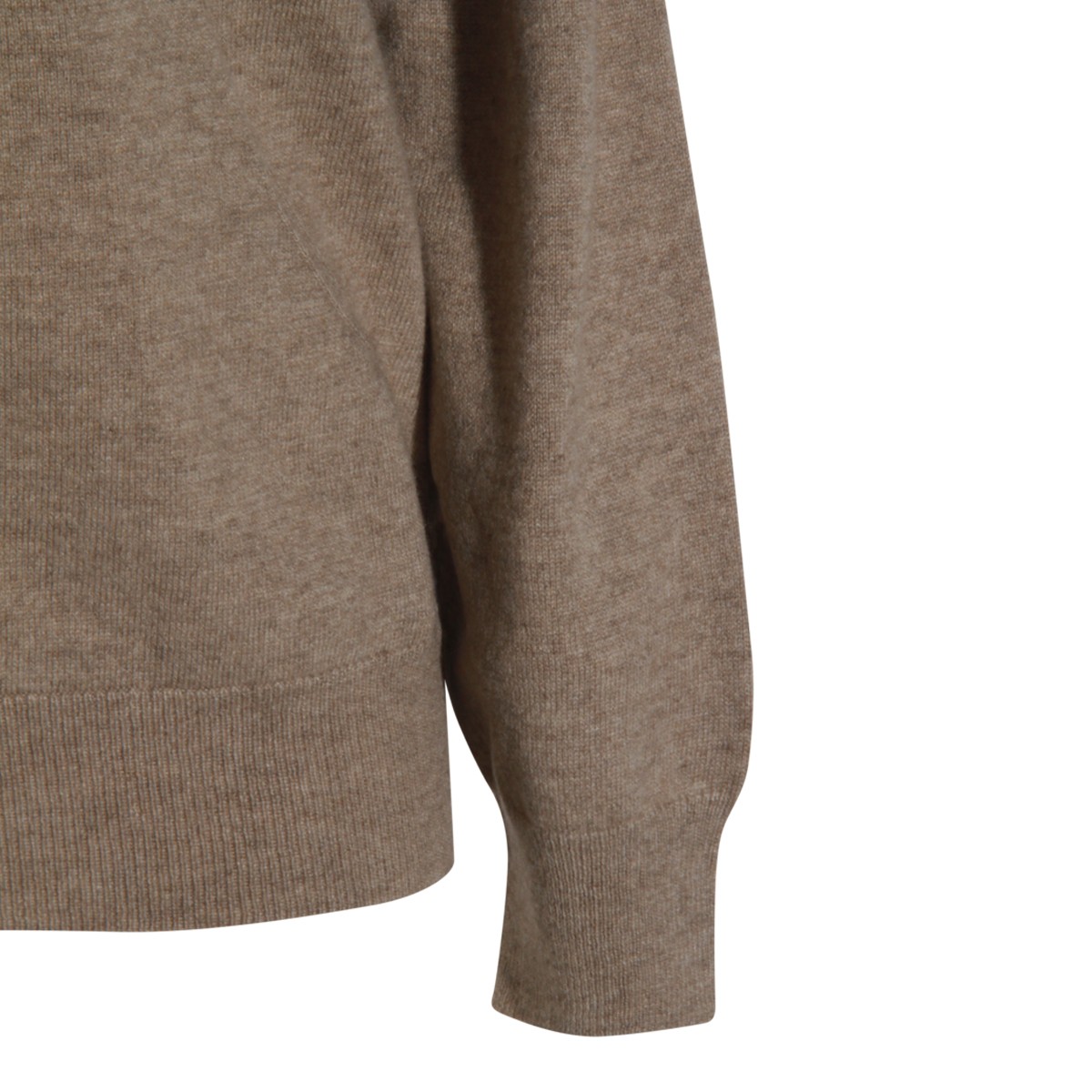 BROWN COTTON KNITWEAR