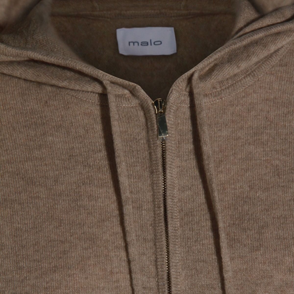 BROWN COTTON KNITWEAR