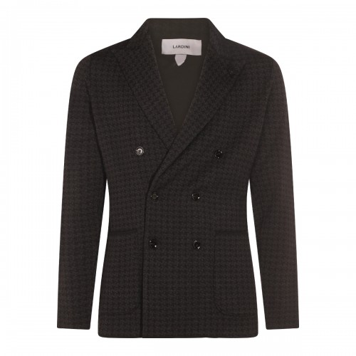 BLACK WOOL KNITWEAR