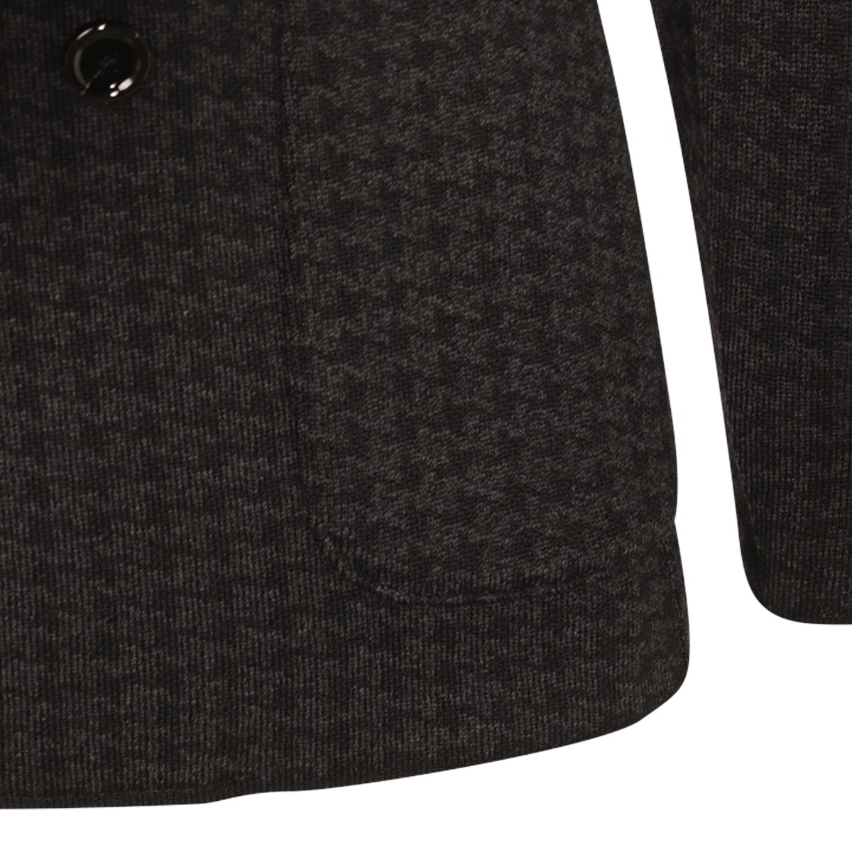BLACK WOOL KNITWEAR