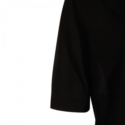 BLACK COTTON KNITWEAR
