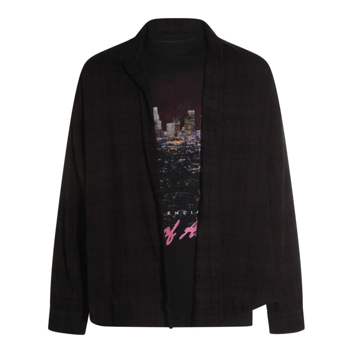 BLACK COTTON SHIRT